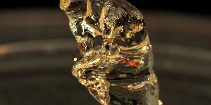 Rodin's Thinker created in Berkeley's Volumetric 3D-printer
